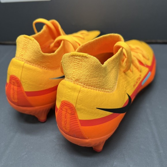 NIKE Phantom GT2 Pro DF FG ‘Laser Orange Bright Crimson’ DC0759-808 Men Sz 4 NEW - Picture 6 of 14
